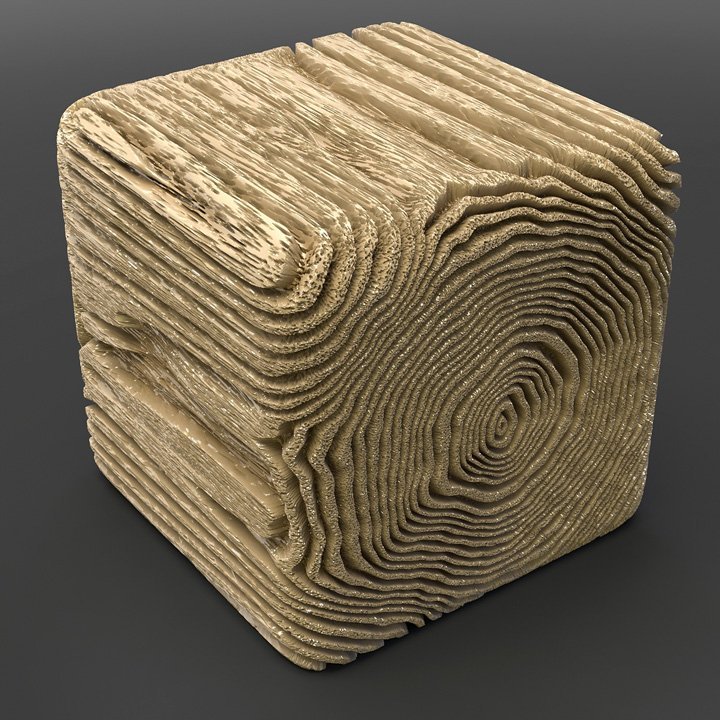 Процедурные текстуры дерева