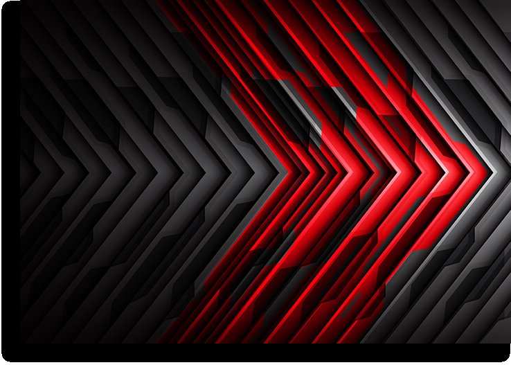 Красно черная абстракция