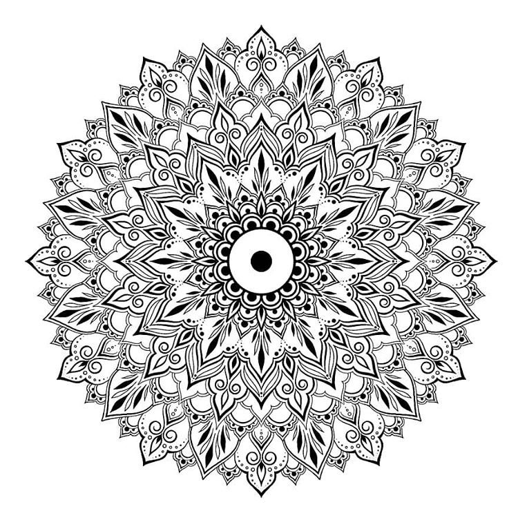 Текстурная Мандала