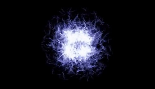 Взрыв молнии