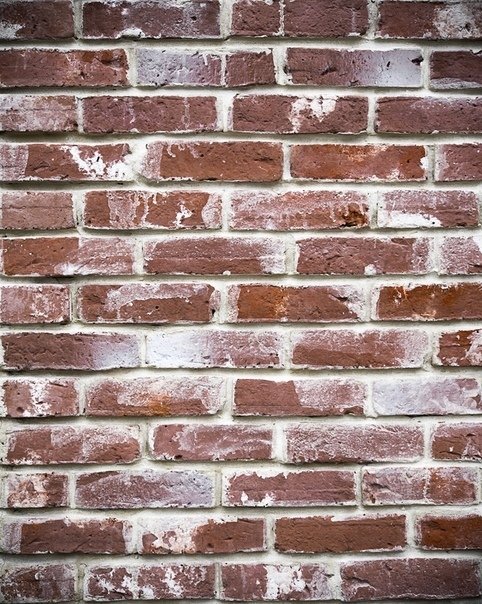 Состаренный красный кирпич