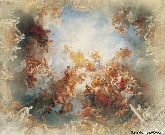 Апофеоз геркулеса фреска