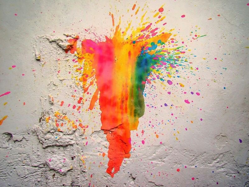 Брызги краски