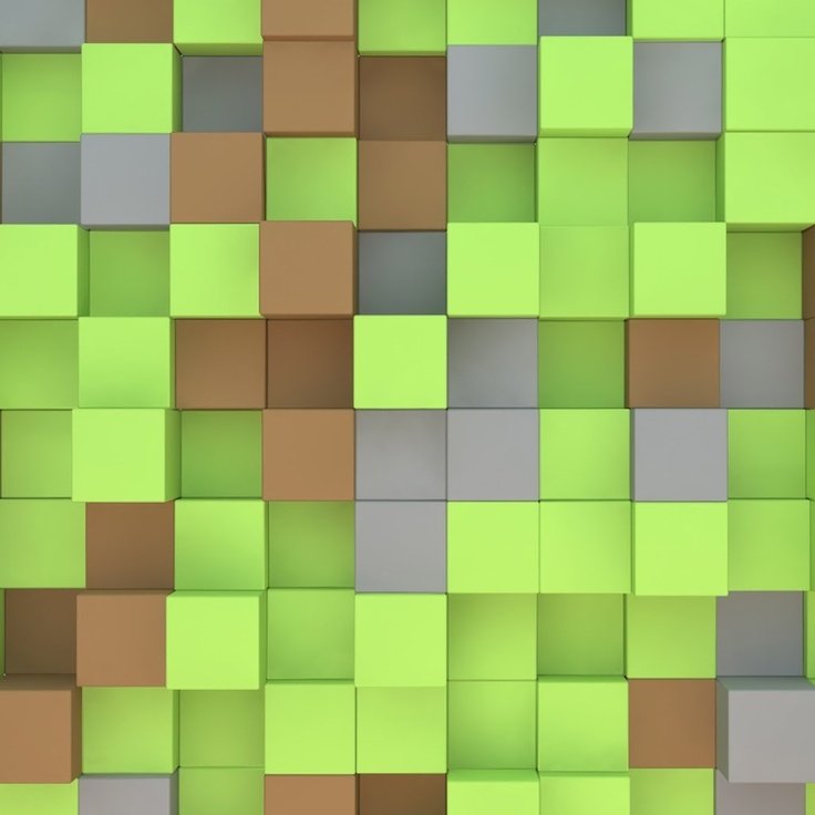 Фон квадратики