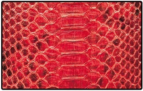 Красная крокодиловая кожа