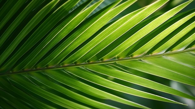 лист кокосовой пальмы