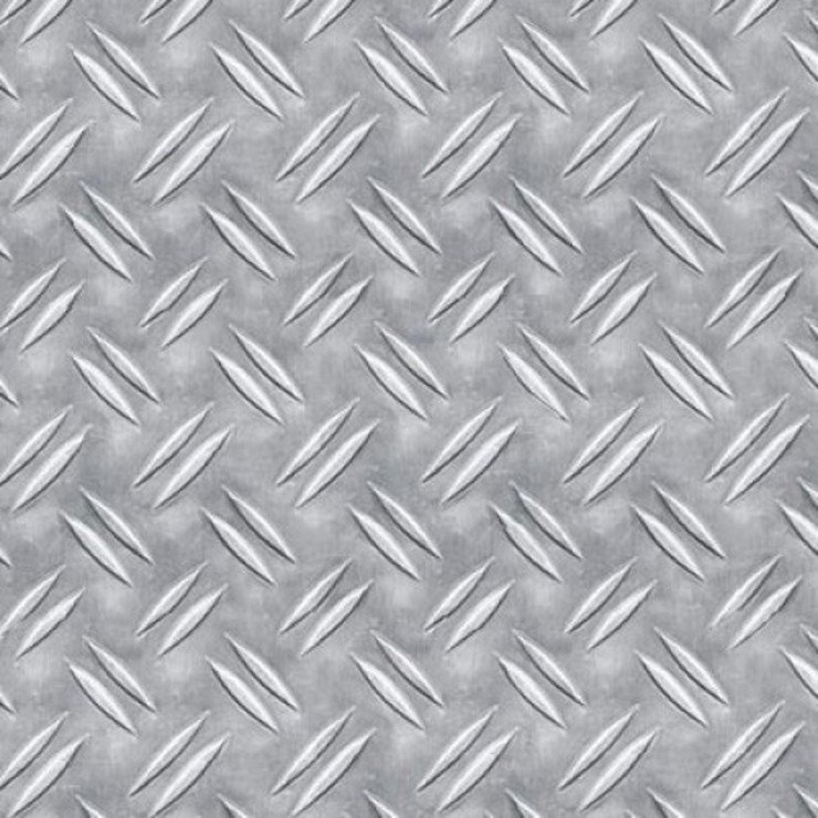 Рифленый алюминиевый лист рифл. 1050a, н2 (Stucco)