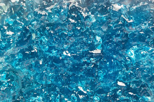 Голубой гель текстура