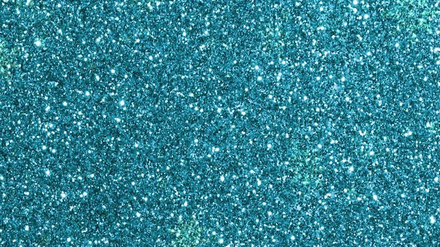 Бирюзовые блестки