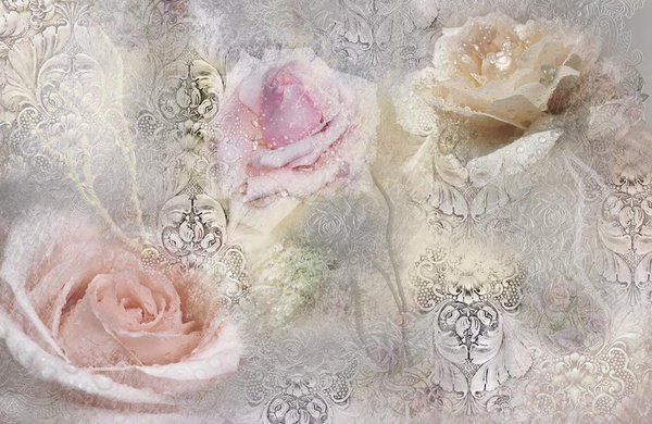 фреска розы