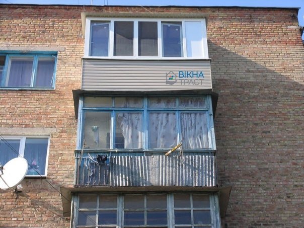 Текстура балкона