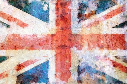 Британский флаг арт