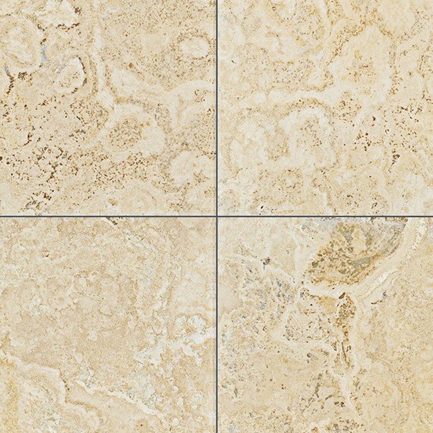 Керамогранит травертин 60х60 бежевый