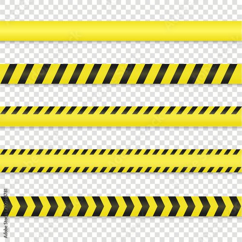 Лента желтая