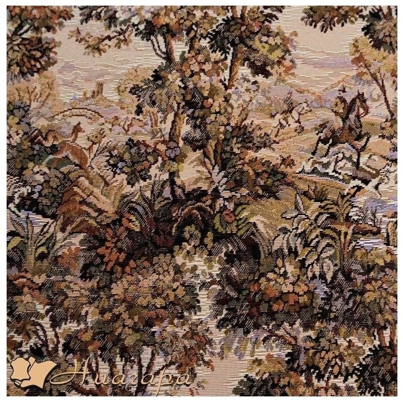 Гобеленовая ткань «Вильгельмина оливка»