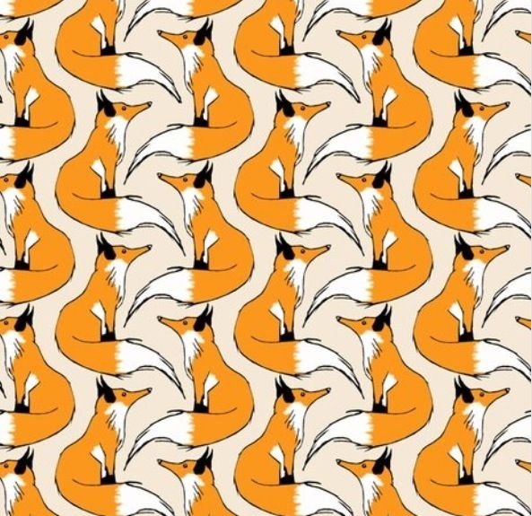 Паттерны с лисами