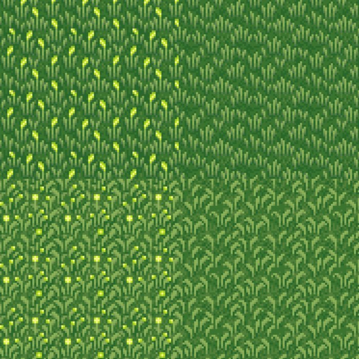 Трава Pixel Art