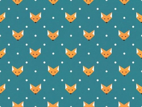 Паттерн с лисами