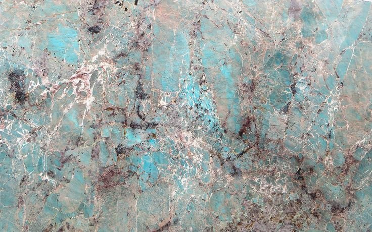 Амазонит камень слэб