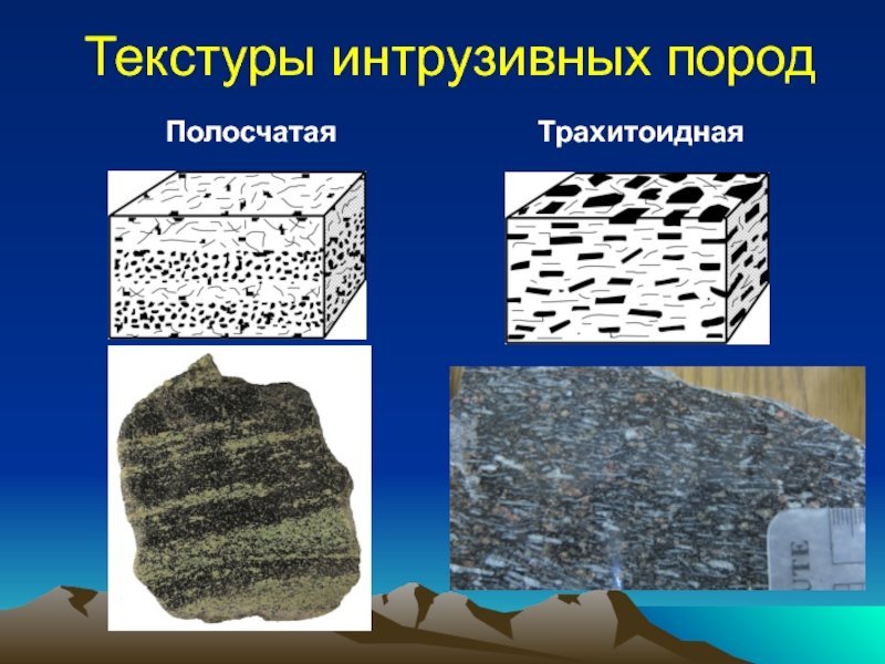 Формы залегания интрузивных горных пород