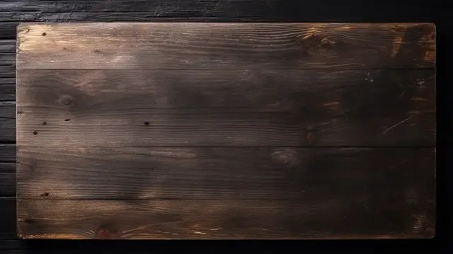 деревянной вывески