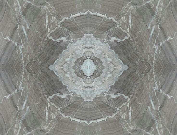 Bookmatched мрамор