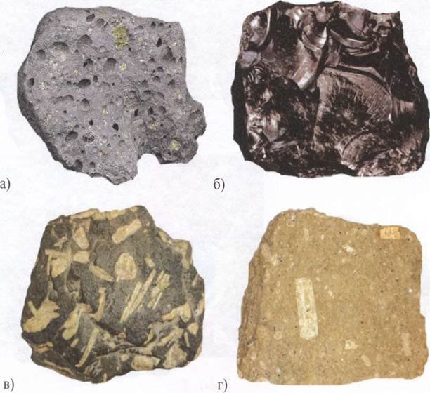 Миндалекаменная текстура горных пород