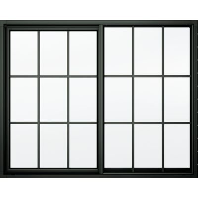 Окно в черной раме