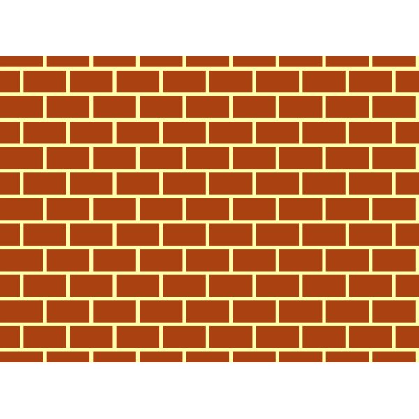 Нарисованная кирпичная кладка