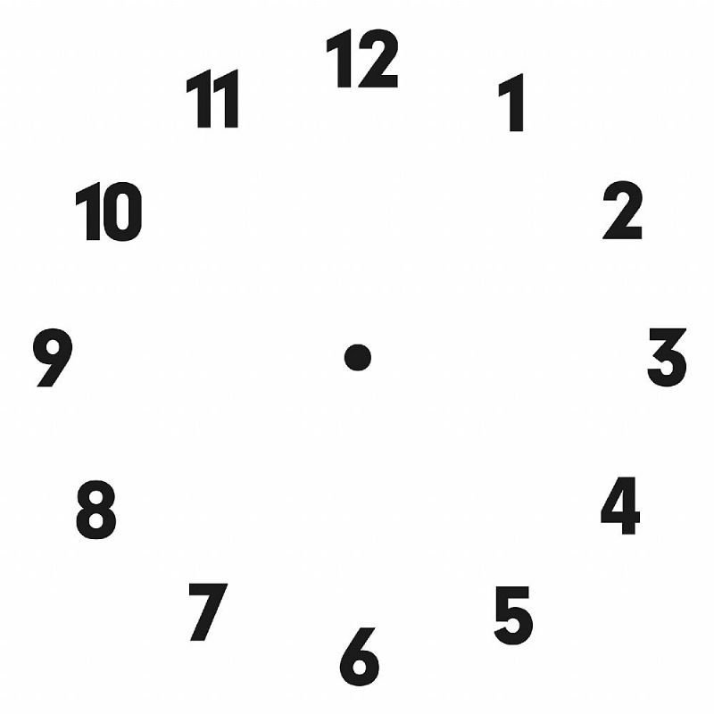 Циферблат часов