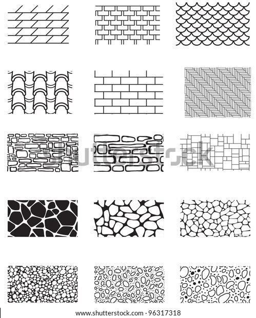 Узор каменная кладка