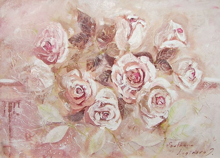 Художник Марусова Татьяна пионы