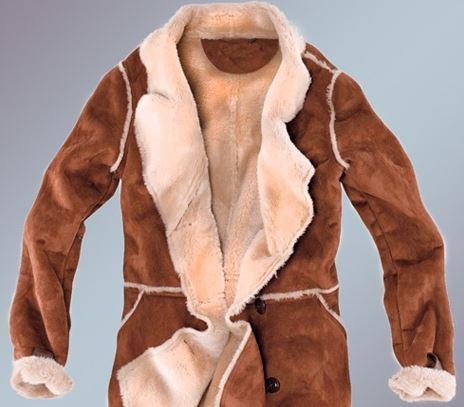 Дубленки крашеные