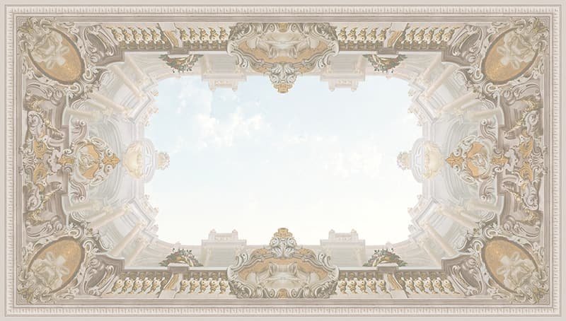 Фреска в рамке