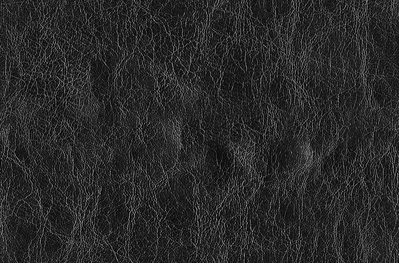Черная кожа бесшовная