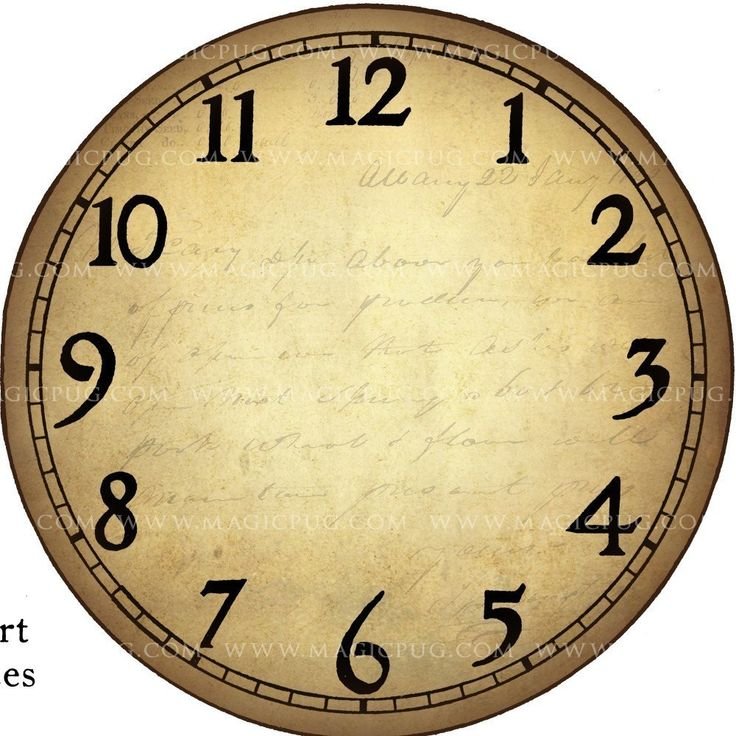 Циферблат часов