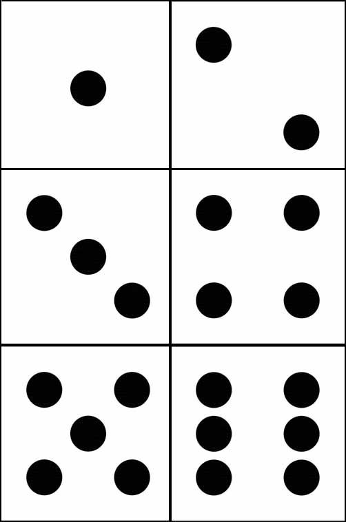 игрального кубика