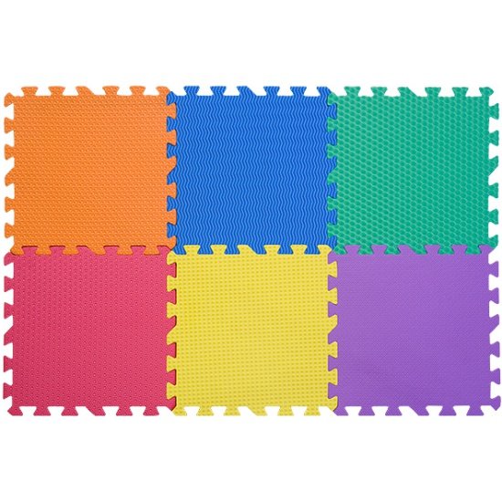 Коврик-пазл FUNKIDS KB-203-6-NT Симпл 15мм цвет 001