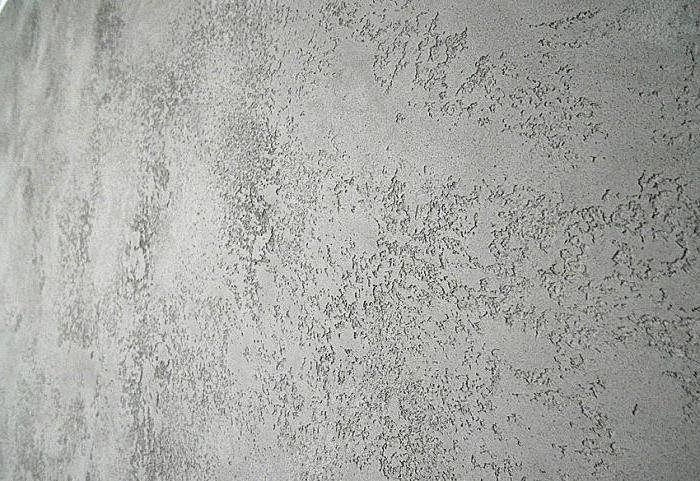 Декоративная штукатурка под бетон oikos