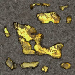 Золотая руда текстура