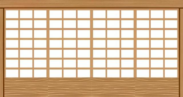 Окно в японском стиле