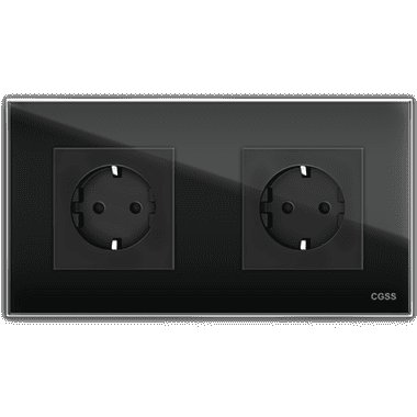 As523 Schuko-розетка тройная