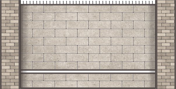 Текстура забора