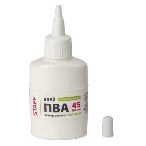 Staff клей ПВА 45мл staff
