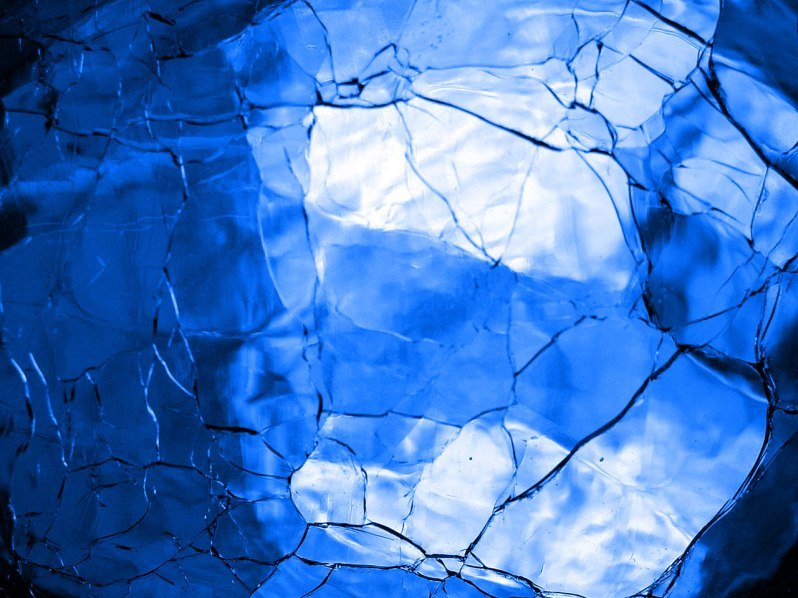 Синее стекло