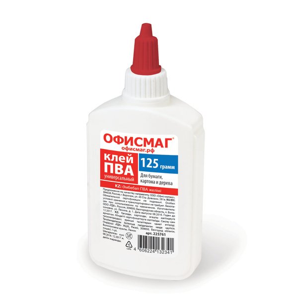 Клей ПВА OFFICESPACE 125г