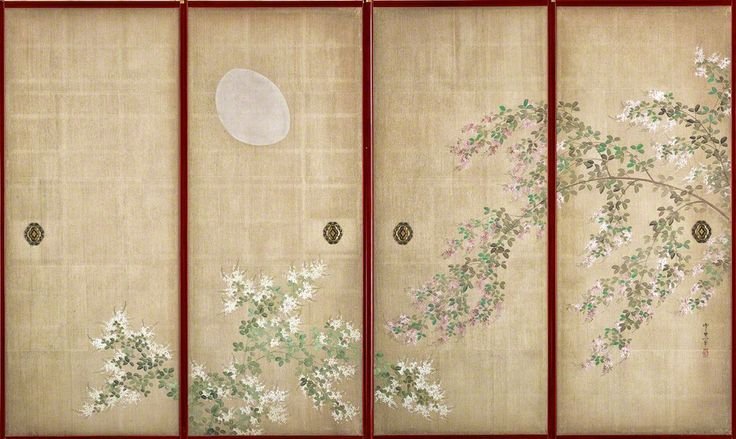 Японские двери рисунок