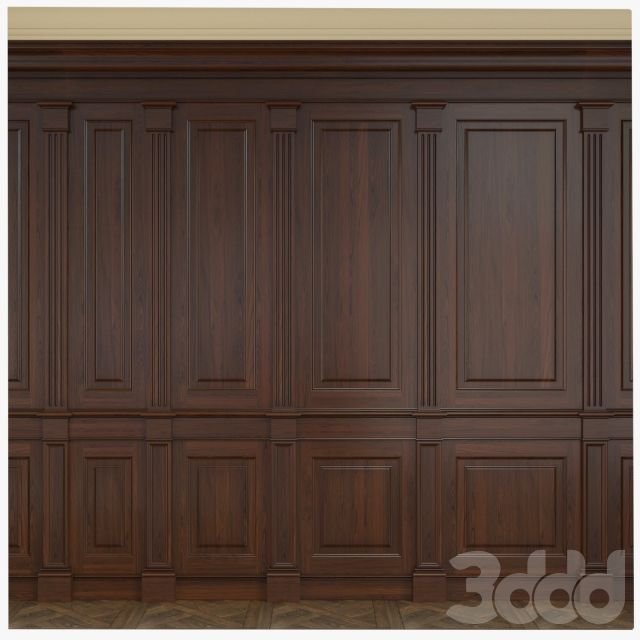 Панели буазери 3d Max