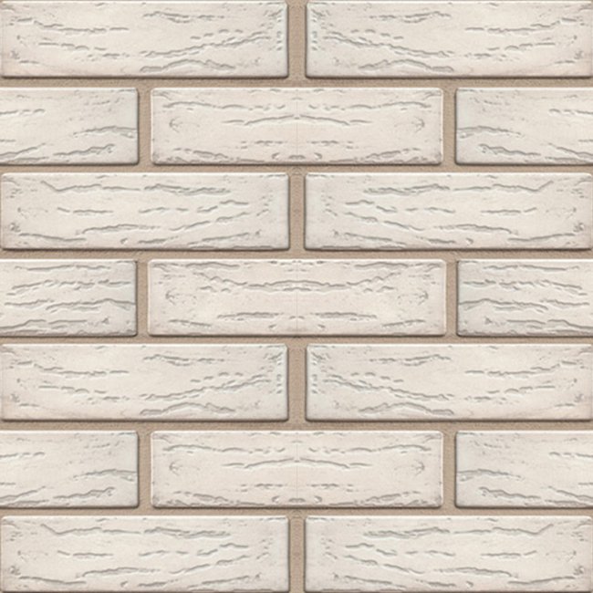 Кирпич ЛСР лицевой белый рустик