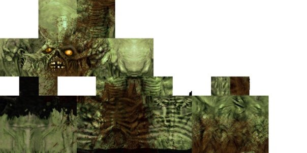 Скин зомби HD